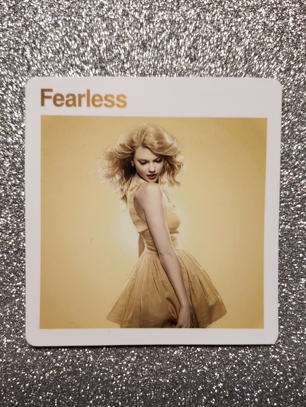 10/$10 Taylor Swift FEARLESS WATERPROOF Sticker